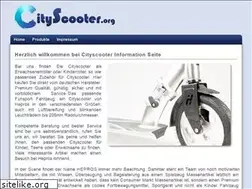 Sites similar to cityscooter.org
