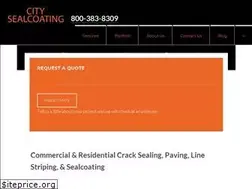 Sites similar to citysealcoating.com