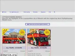 Sites similar to citysightseeing-munich.com