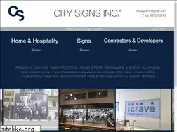 Sites similar to citysignsinc.com