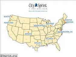Sites similar to citysprint.com