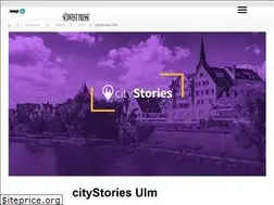 Sites similar to citystories-ulm.de