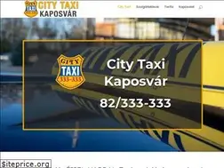 Sites similar to citytaxikaposvar.hu