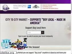 Sites similar to citytocitymarket.com