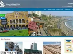 Sites similar to citytourlima.com