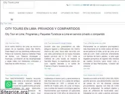 Sites similar to citytourslima.com