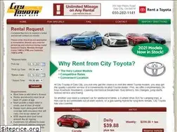Sites similar to citytoyotarents.com