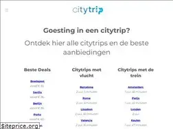 Sites similar to citytrip.be