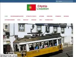 Sites similar to citytripjelissabon.be