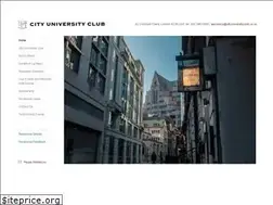 Sites similar to cityuniversityclub.co.uk
