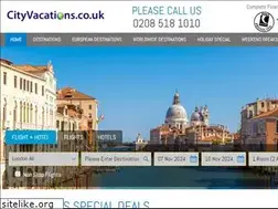 Sites similar to cityvacations.co.uk