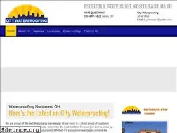 Sites similar to citywaterproofingohio.com