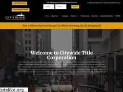 Sites similar to citywidetitle.com