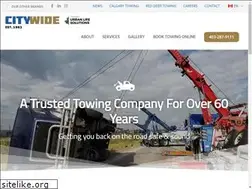 Sites similar to citywidetowing.com