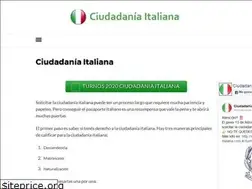 Sites similar to ciudadania-italiana.com.ar