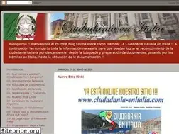 Sites similar to ciudadaniaenitalia.blogspot.com