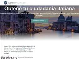 Sites similar to ciudadaniaitaliana.com