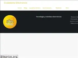 Sites similar to ciudadanoelectronico.es