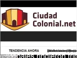 Sites similar to ciudadcolonial.net