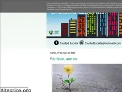Sites similar to ciudadescrita.blogspot.com