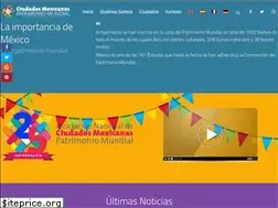 Sites similar to ciudadespatrimonio.mx