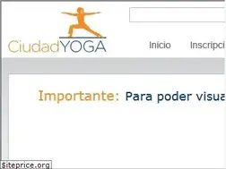 Sites similar to ciudadyoga.com