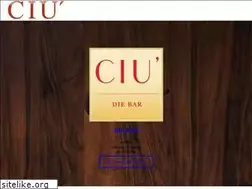 Sites similar to ciudiebar.de