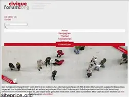 Sites similar to civic-forum.org