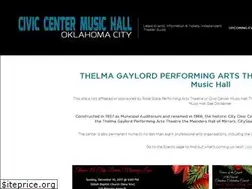 Sites similar to civiccentermusichallokc.com