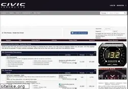 Sites similar to civicforumz.com