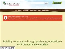 Sites similar to civicgardencenter.org