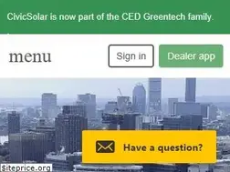 Sites similar to civicsolar.com
