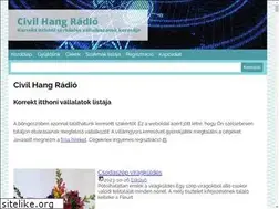 Sites similar to civilhangradio.hu