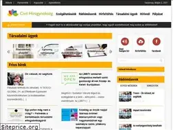 Sites similar to civilhirugynokseg.hu