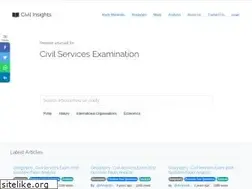 Sites similar to civilinsights.in