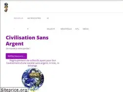 Sites similar to civilisation-sans-argent.org