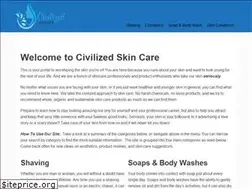 Sites similar to civilizedskincare.com