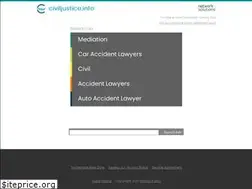 Sites similar to civiljustice.info