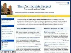 Sites similar to civilrightsproject.ucla.edu
