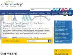 Sites similar to civilservicecollege.org.uk