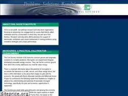 Sites similar to civilsocietyinstitute.org
