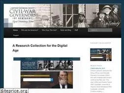 Sites similar to civilwargovernors.org