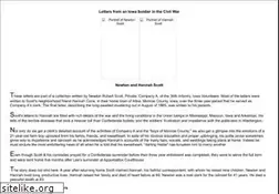 Sites similar to civilwarletters.com