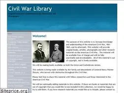 Sites similar to civilwarlibrary.org