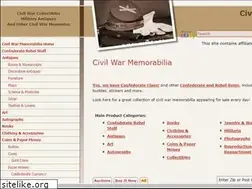 Sites similar to civilwarmemorabilia.net