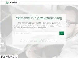 Sites similar to civilwarstudies.org