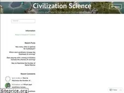 Sites similar to civscience.wordpress.com