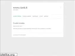 Sites similar to cizek.it