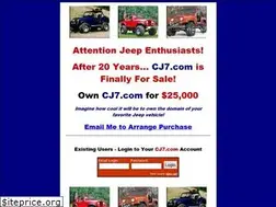 Sites similar to cj7.com