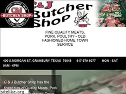 Sites similar to cjbutchers.com